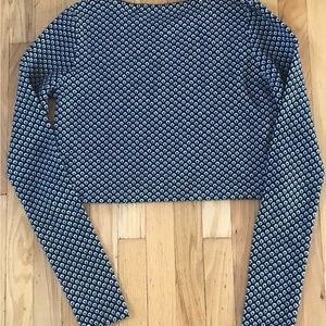 Zara knit crop sweater L